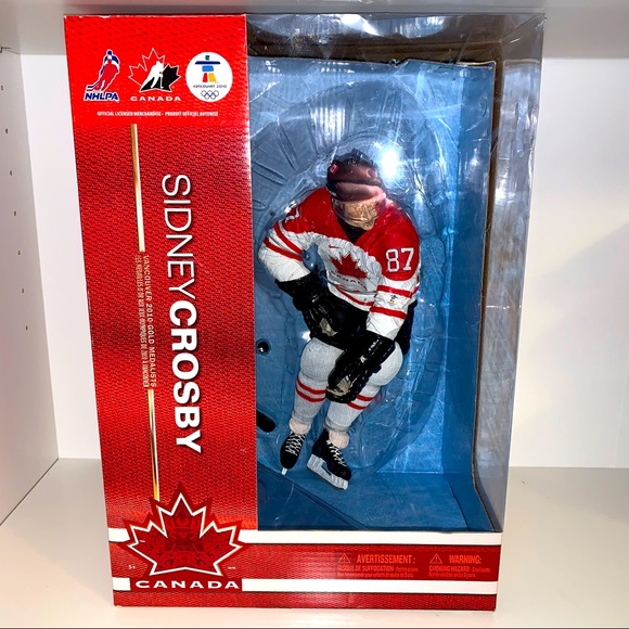 🇨🇦 Sidney Crosby 12'' Figure Vancouver 2010 Olympics - Picture 2 of 16